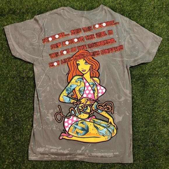 Custom "Rourke Was Robbed!" Graphic T-Shirt - Picture 4 of 6